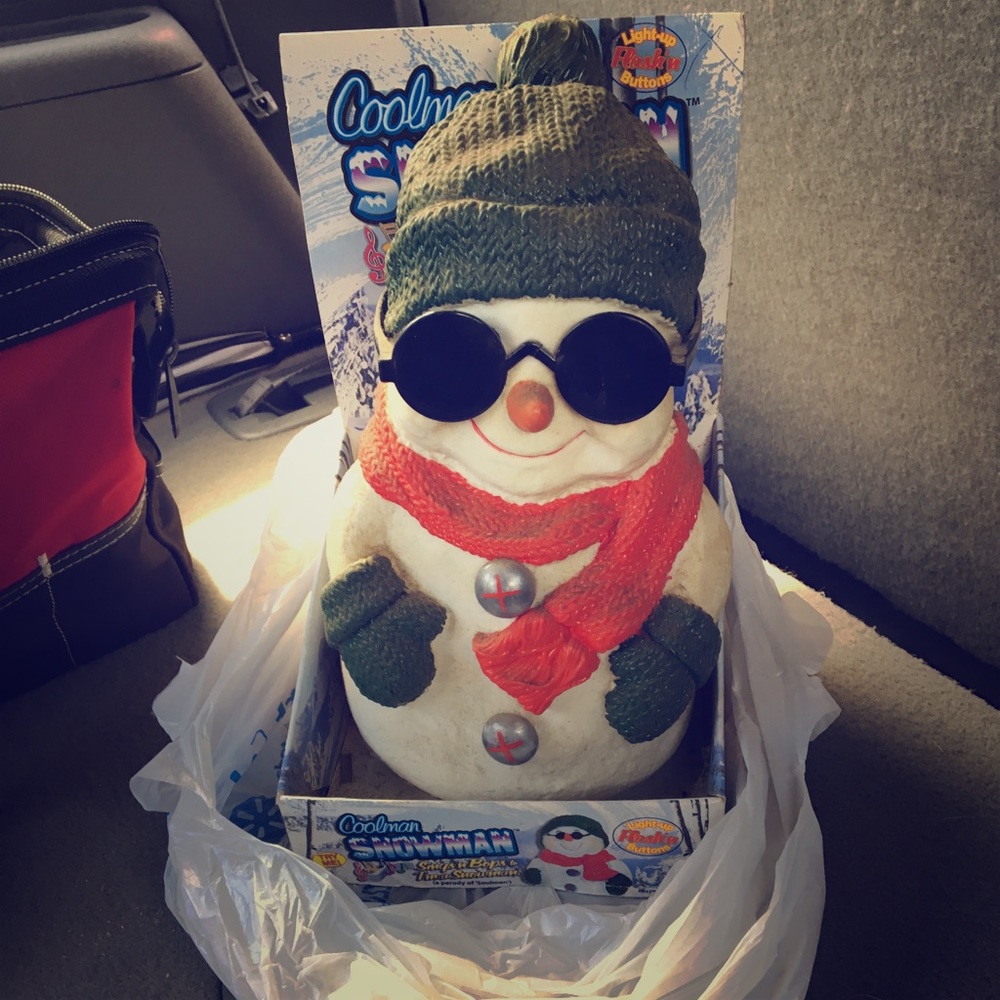 VERY RARE coolman snowman